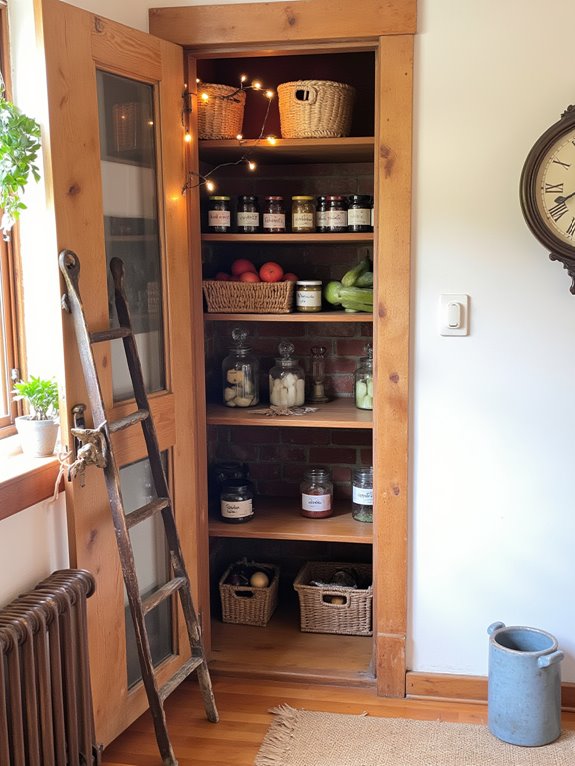 decorative pantry personal touches