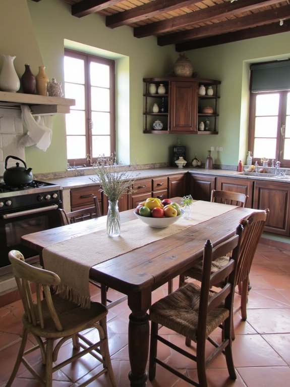 earthy tones create harmony