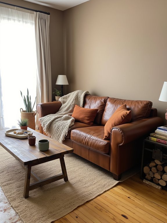 earthy tones for comfort