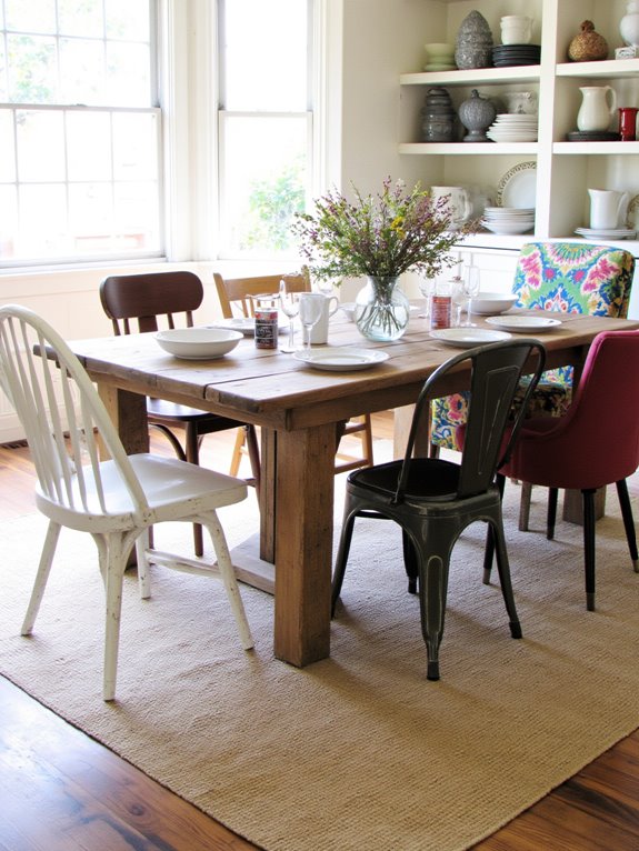 eclectic charm through variety