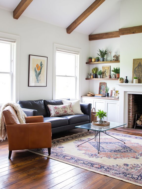 eclectic farmhouse decor fusion