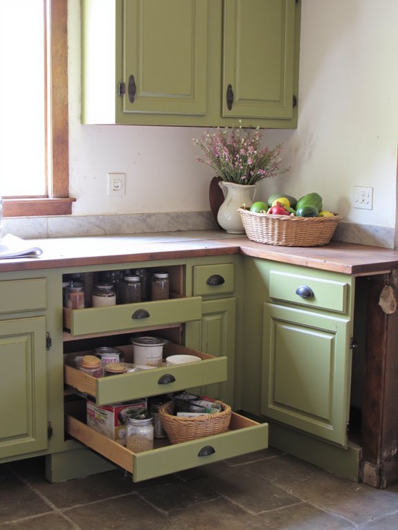 effortless hidden pantry storage