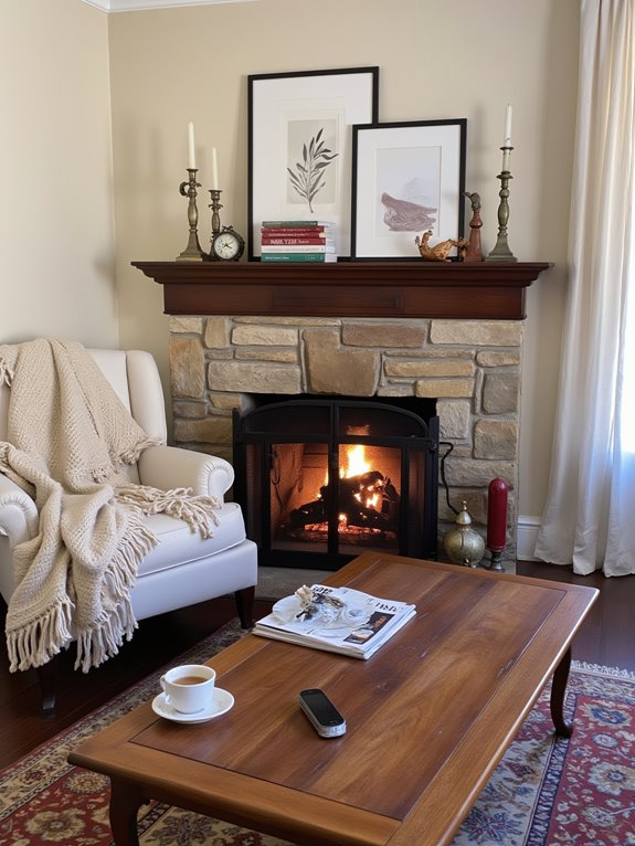 elegant fireplace design choices