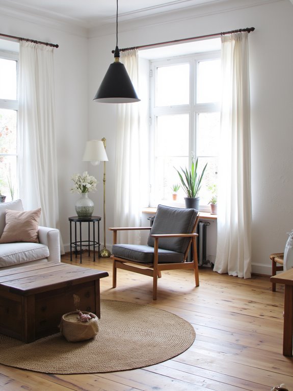 elegant lighting enhances ambiance