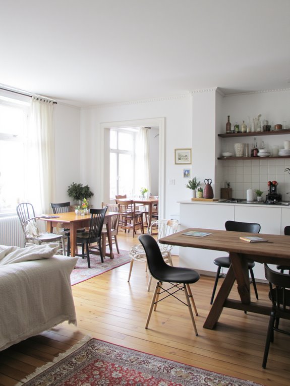 embrace open layout design