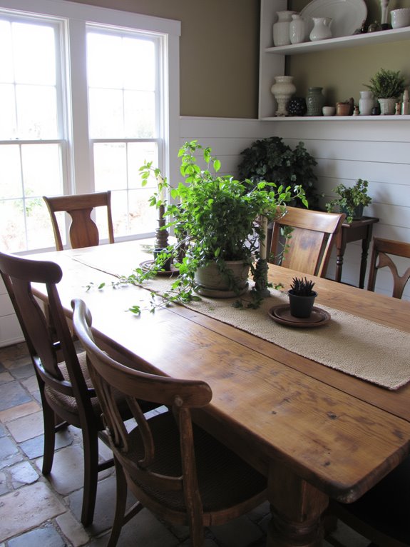 enhance ambiance with plants