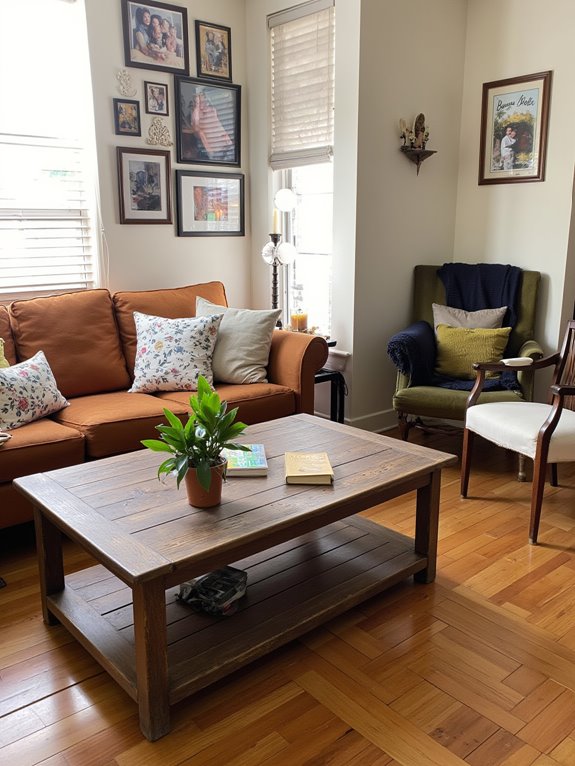 family photos create warmth