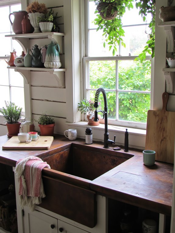 farmhouse apron front sink