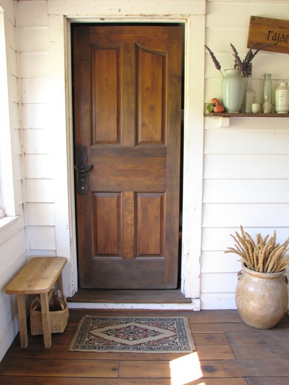 farmhouse inspired entryway design
