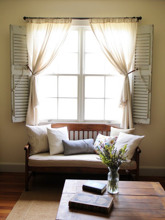 farmhouse window treatment ideas
