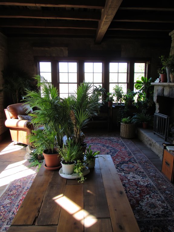 fresh ambiance with greenery