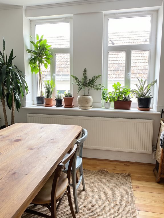 fresh herbs enhance ambiance