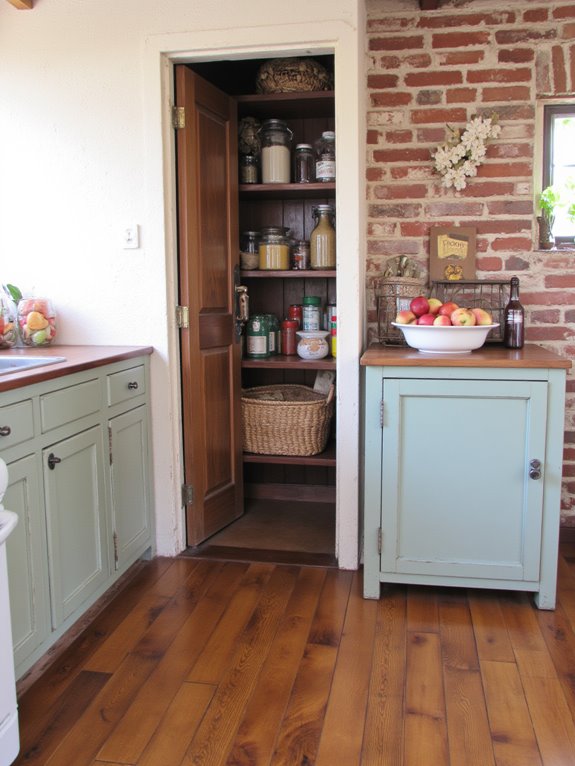functional and stylish pantry