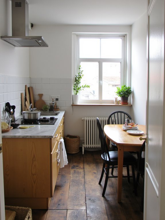 functional kitchen activity zones