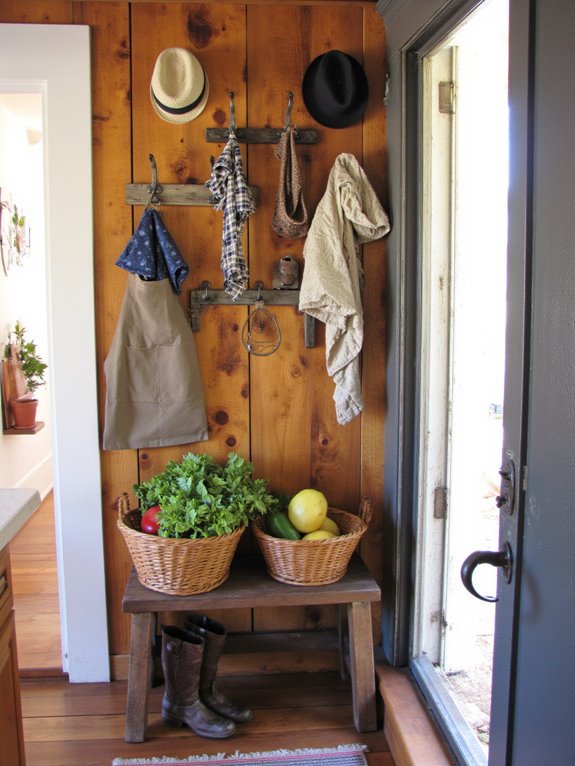 functional vintage style decor