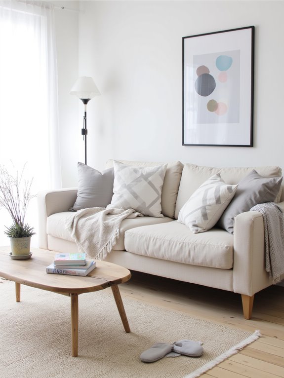 geometric patterns enhance decor