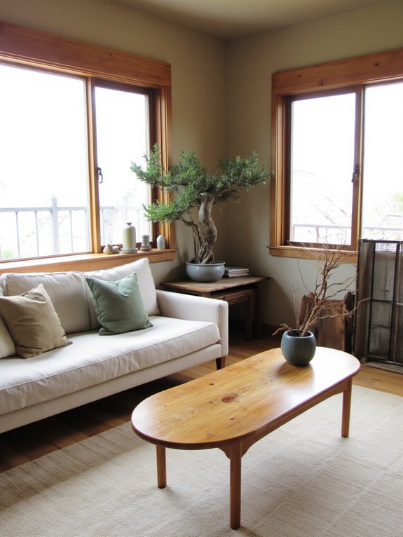 harmonious japandi design blend