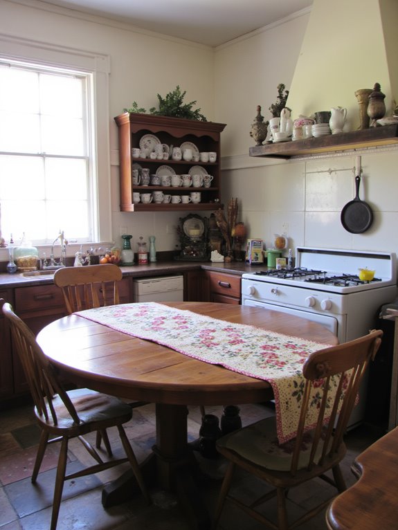 heirlooms create kitchen warmth