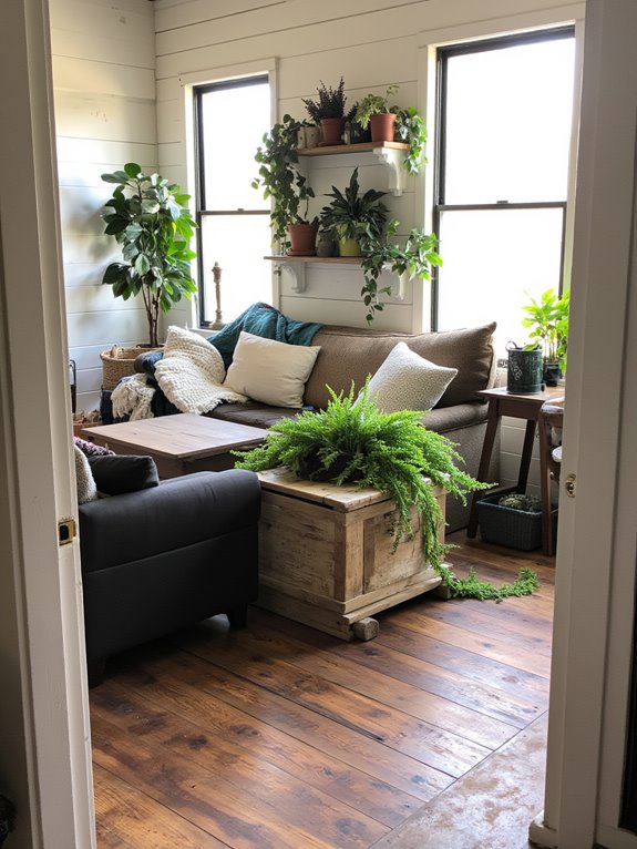 incorporate greenery for freshness