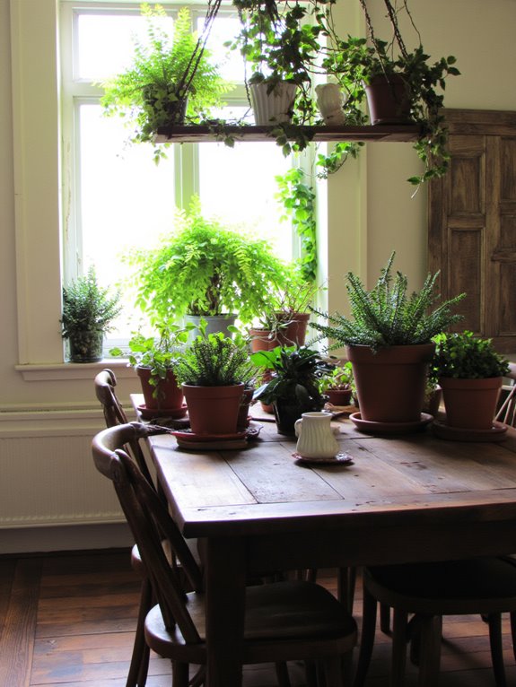 indoor plants enhance aesthetics