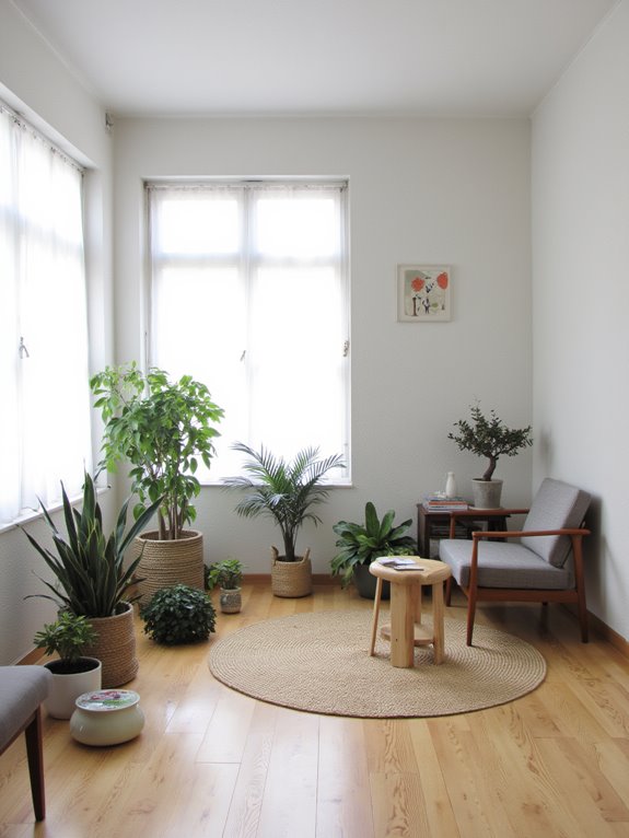 indoor plants enhance aesthetics