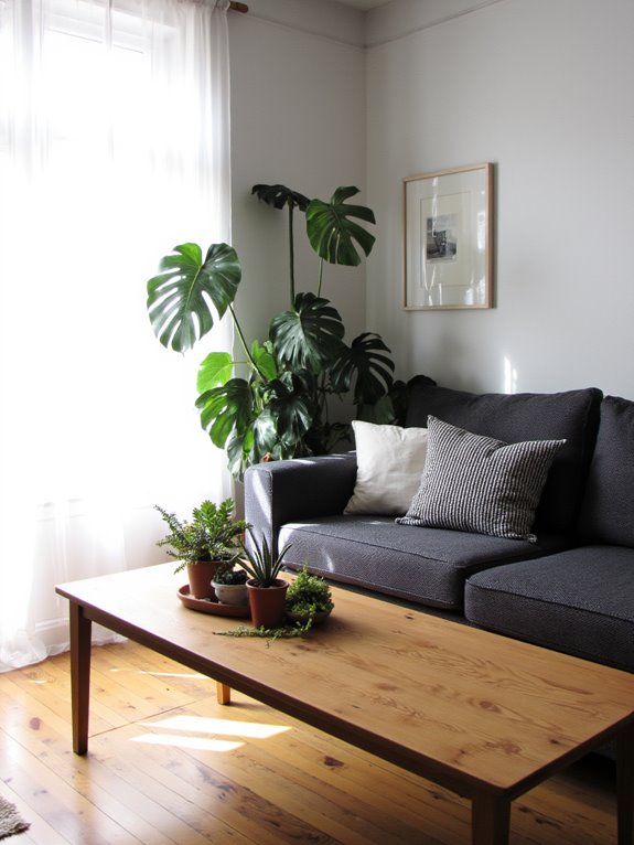 indoor plants enhance ambiance