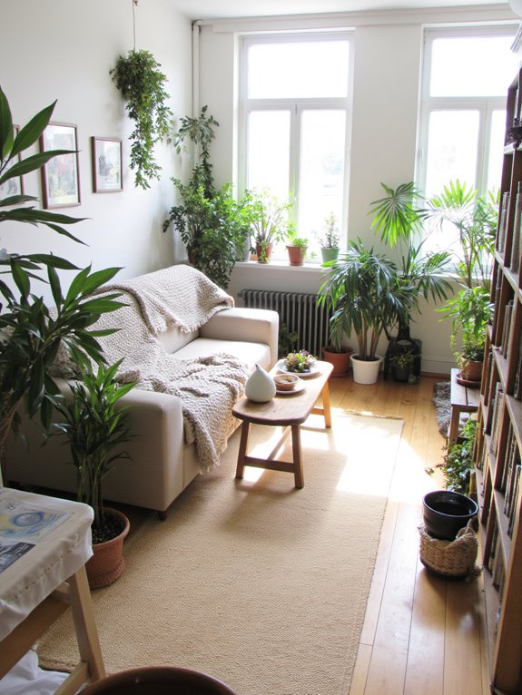 indoor plants enhance ambiance