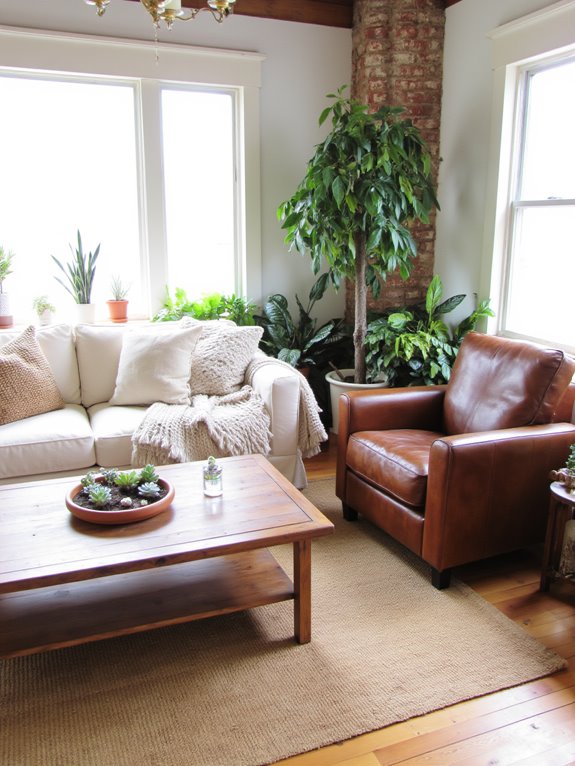 indoor plants enhance comfort