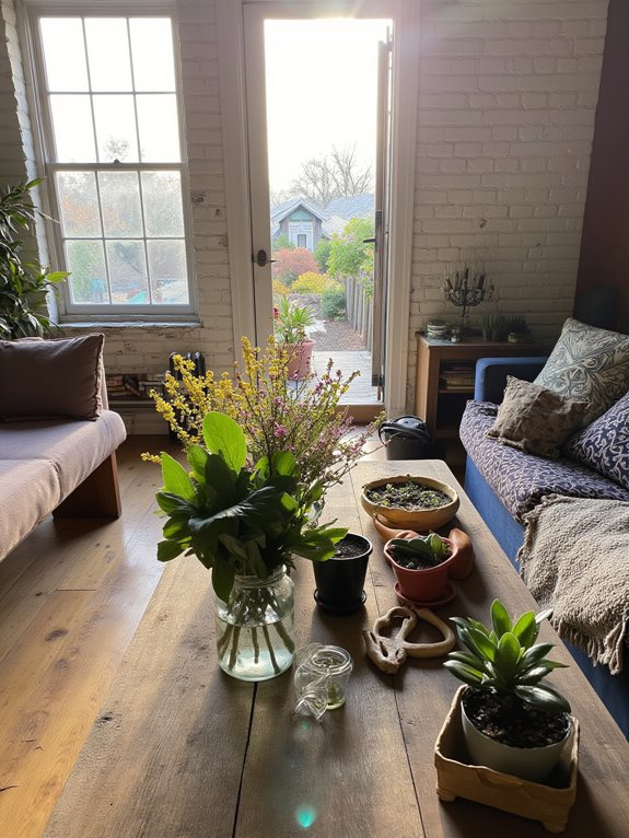 indoor plants enhance coziness
