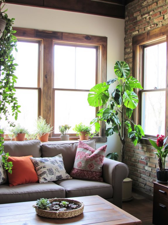 indoor plants enhance decor
