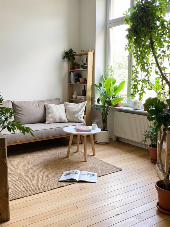 indoor plants enhance freshness