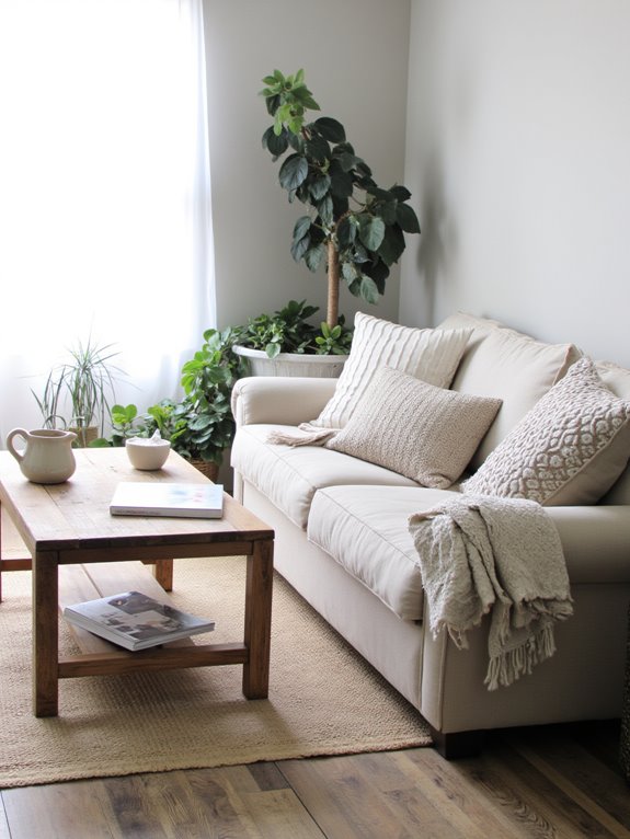 indoor plants enhance serenity