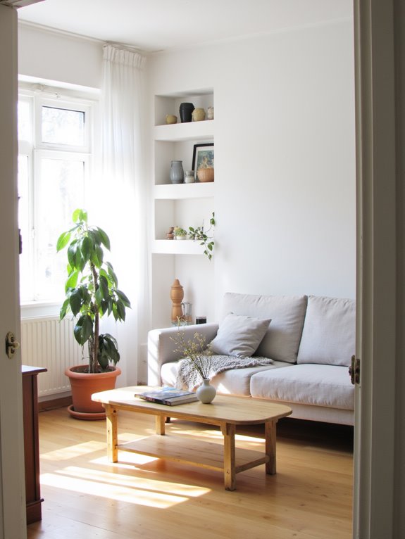 intentional home decluttering journey