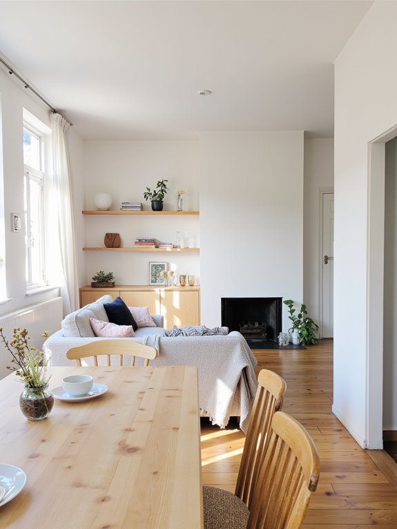 inviting cohesive airy atmosphere