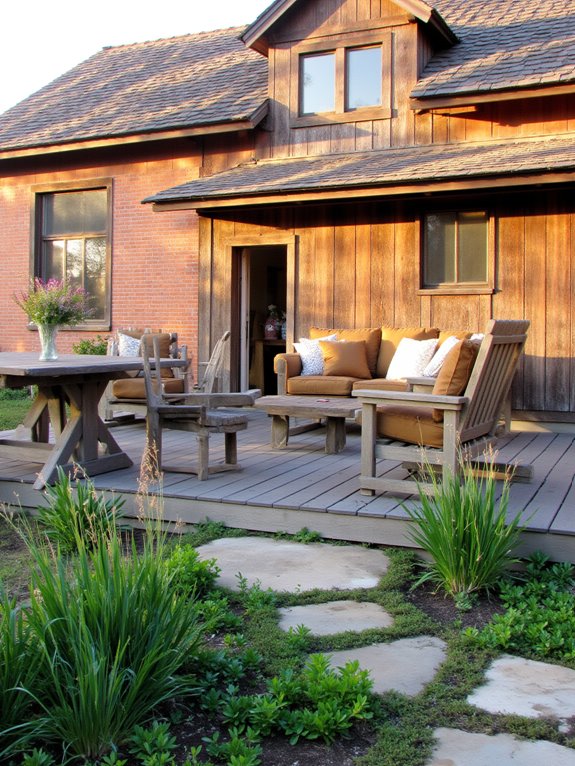 inviting outdoor relaxation spaces