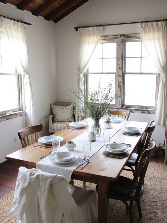 inviting simple tableware setting