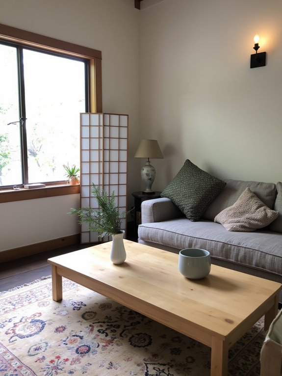 japandi style entryway design