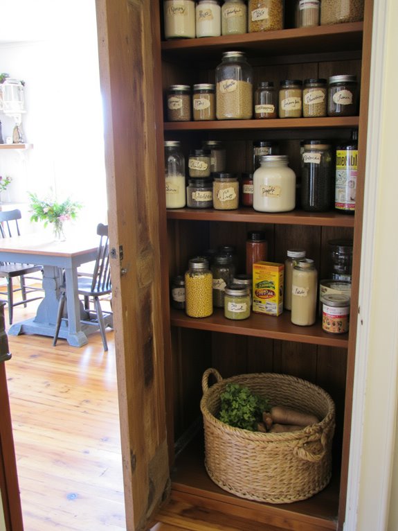 labeling enhances pantry organization