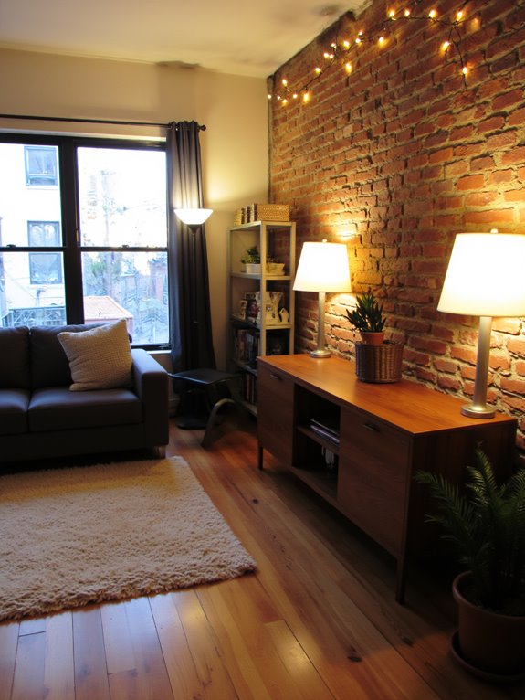 layered lighting for ambiance