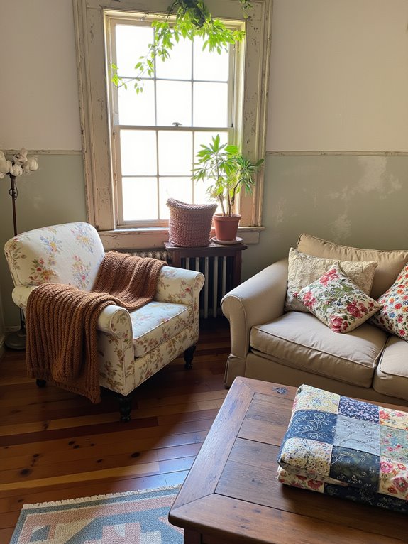 layering warm textured fabrics