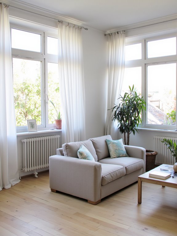 let in natural light