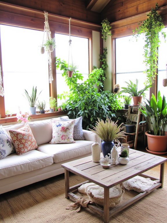 lively indoor plant decor