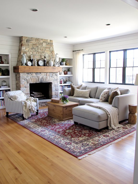 luxurious modern farmhouse design