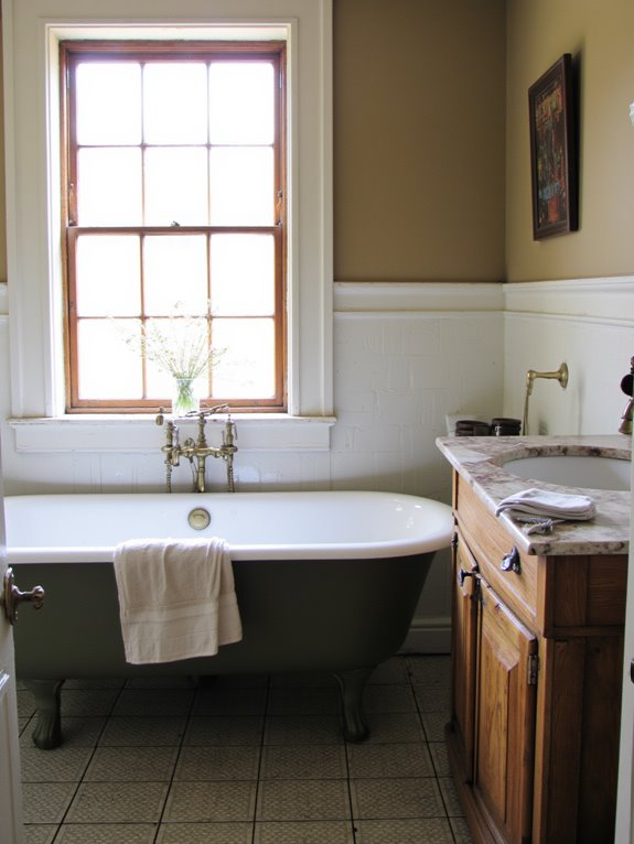 luxury farmhouse bathroom design
