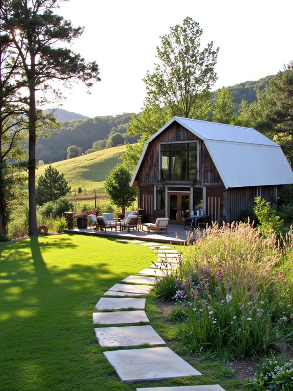 luxury rustic nature retreat