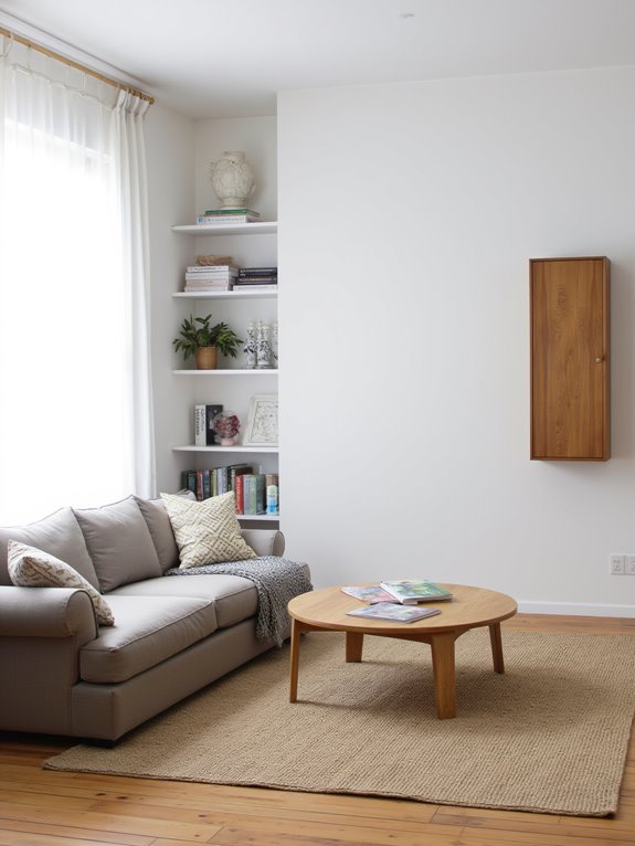 maximize space with organization