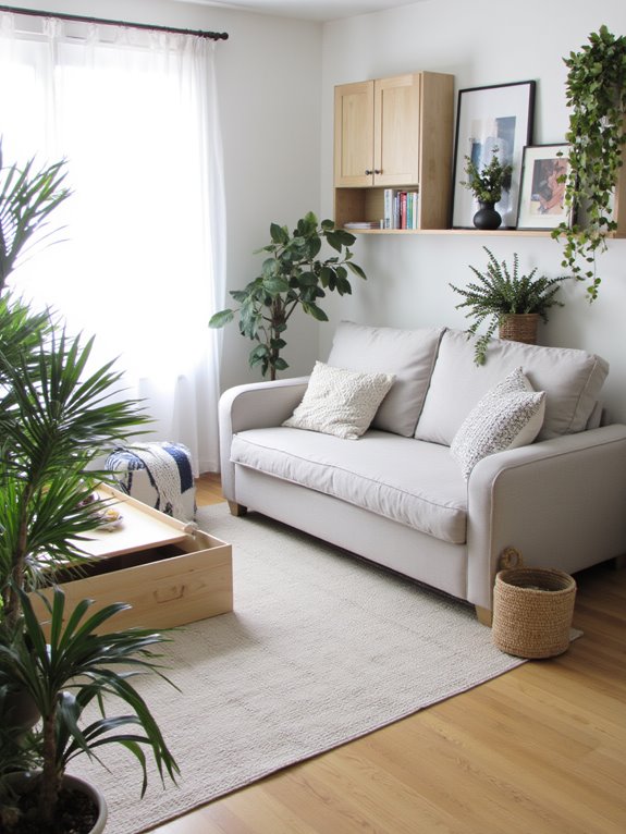 maximizing space with storage