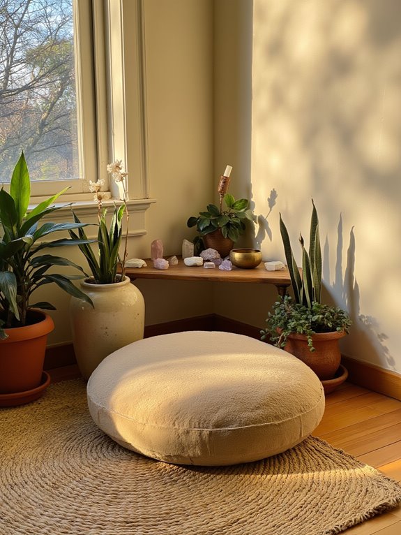 mindfulness meditation retreat space