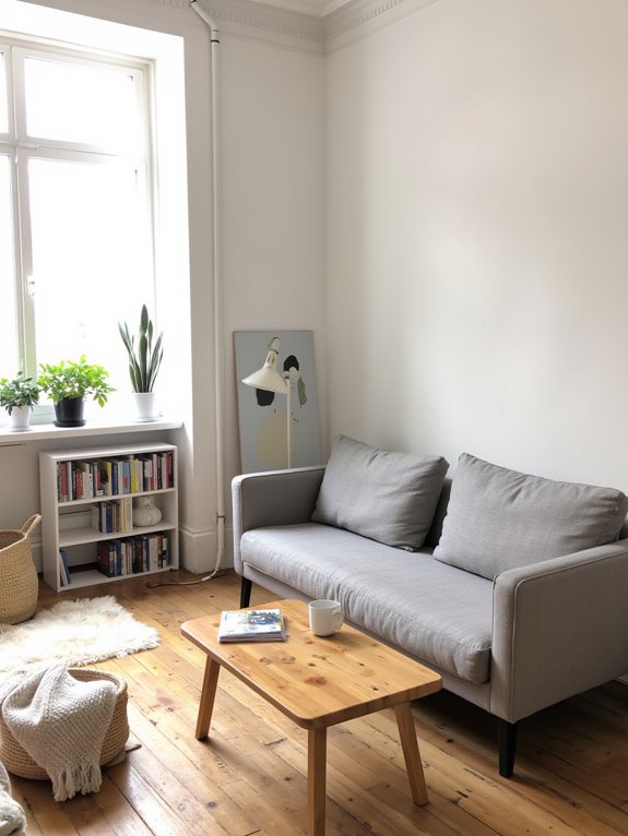 minimalism fosters harmonious tranquility