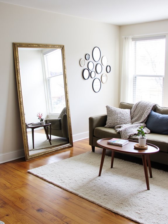 mirrors enhance spatial perception